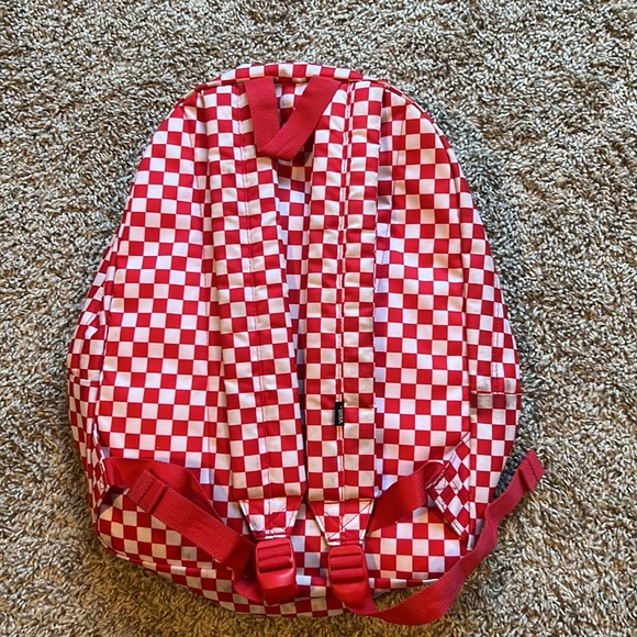 Vans Red Checkered Book bag see pics for measurements - Picture 9 of 11